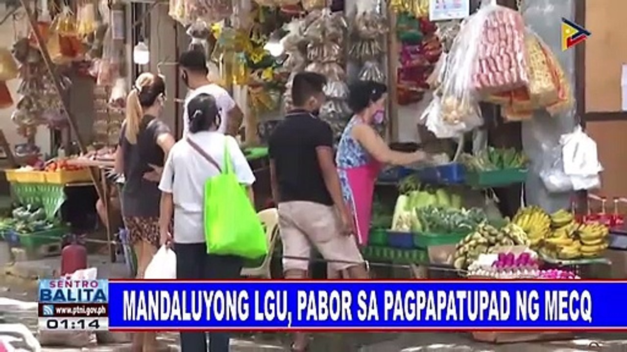 Mandaluyong LGU, pabor sa pagpapatupad ng MECQ
