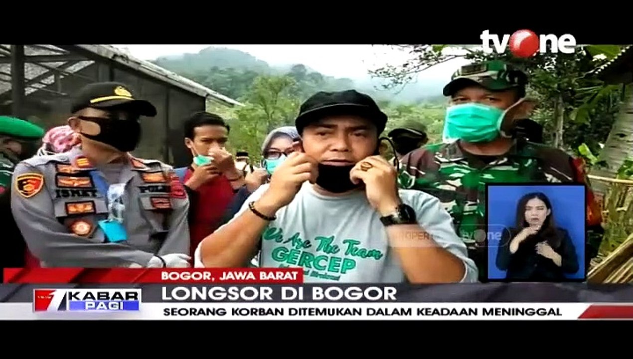Tanah Longsor di Bogor Telan Satu Korban Jiwa