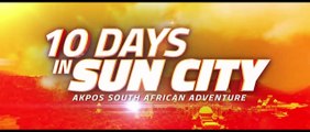 10 JOURS À SUN CITY 10 jours à Sun City (10 days in Sun City) est la comédie romantique de l'été au Nigéria, alliant humour, passion, drame et trahison. Ce film hilarant a été produit par les réalisateurs des films à plusieurs récompenses « 30 DAYS IN A