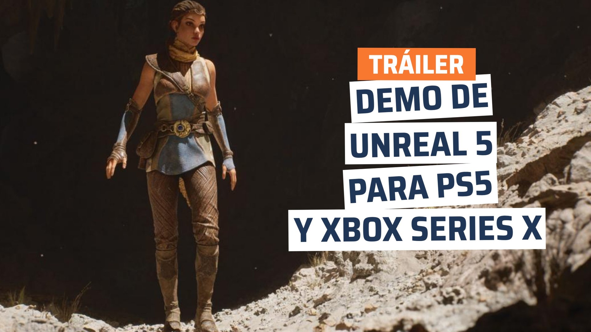 Demo técnica de Unreal Engine 5 para PS5 y Xbox Series X - Vídeo Dailymotion