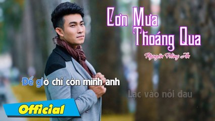 Cơn Mưa Thoáng Qua (Karaoke) - Nguyễn Hồng Ân