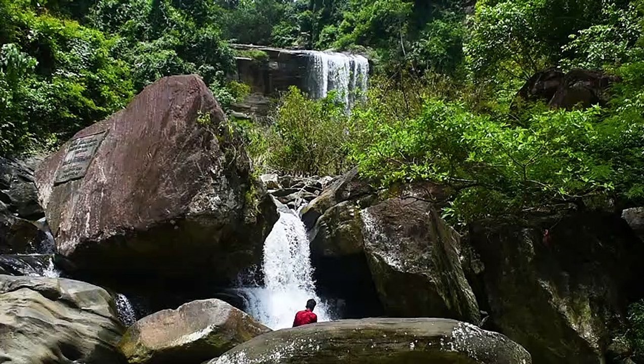 Waterfall | Download Royalty Free HD Stock Video Footage | Beautiful Sri Lanka | #10