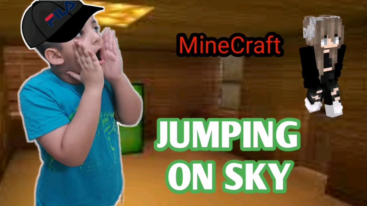 MineCraft jumping on the sky by Sob in SobSamGames