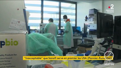 Sanofi : le directeur général du groupe affirme que les États-Unis "obtiendront le vaccin en premier"