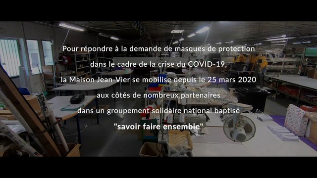 Masques en tissu fabriqués au Pays basque chez la Maison Jean-Vier