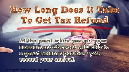 How long does it take to get tax refund