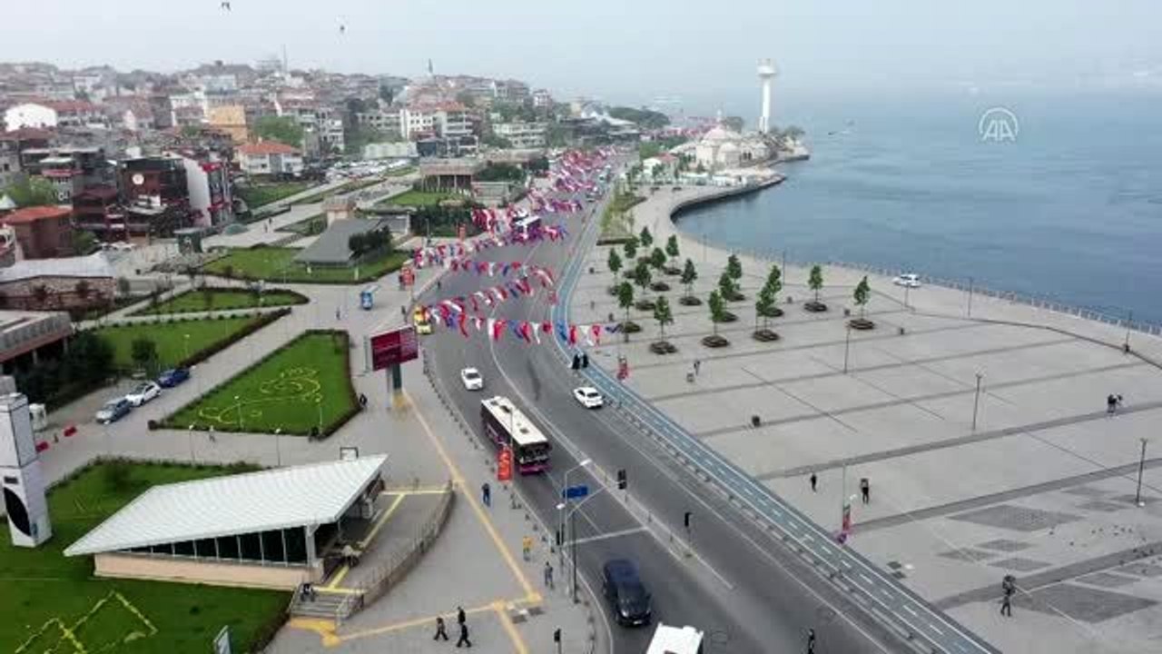 "Evde kal" çağrısına uyuluyor - Üsküdar / Kadıköy