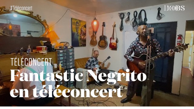 Fantastic Negrito reprend le blues du Reverend Gary Davis dans un téléconcert qui swingue