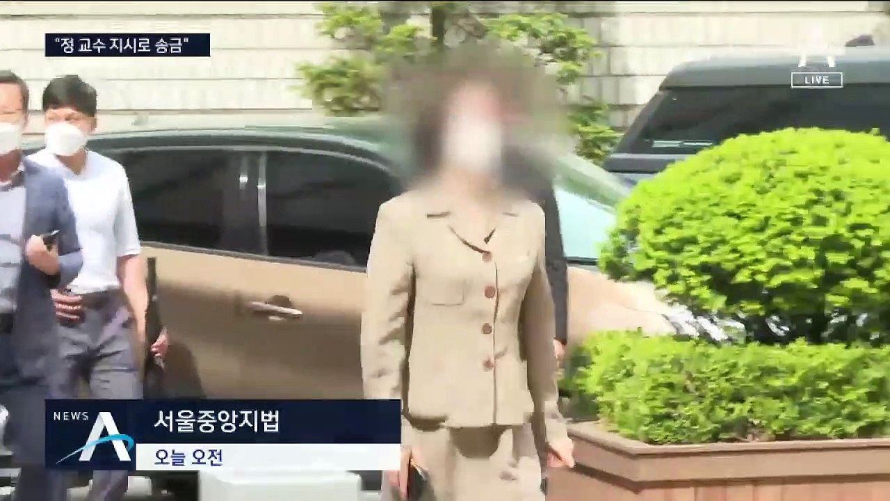 “정경심 지시로 조민에 송금했다” 동양대 학생의 증언