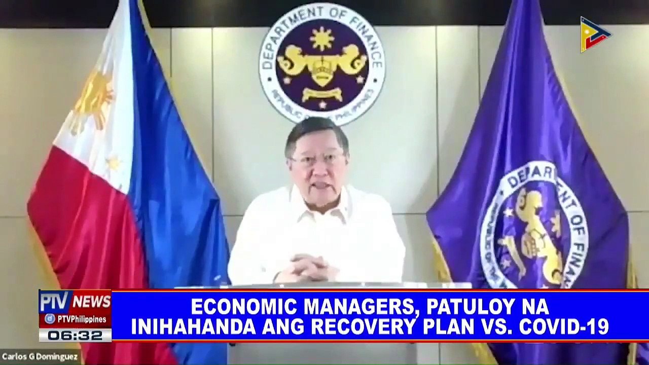 Economic managers, patuloy na inihahanda ang recovery plan vs CoVID-19
