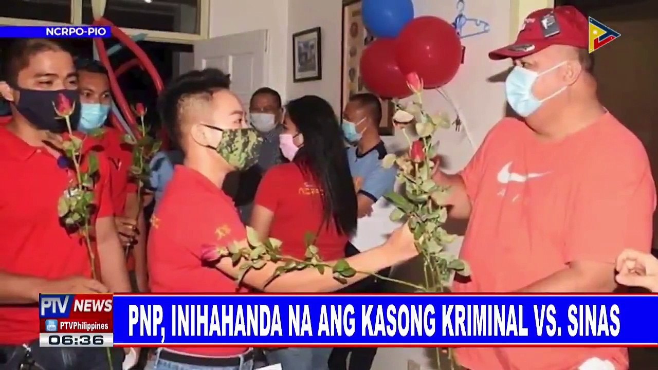 PNP, inihahanda na ang kasong kriminal vs Sinas