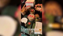 Pilar Rubio y Sergio Ramos disfrutaron de una cena romántica en casa