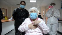 MALATYA 77 yaşındaki koronavirüs hastası, taburcu edildi