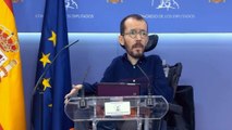 Echenique pide a Almeida que rectifique sobre las protestas: 