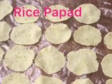 Rice papad | Chawal ke aate se papad ki asaan recipe