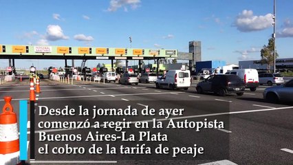 Autopista ya cobran el peaje