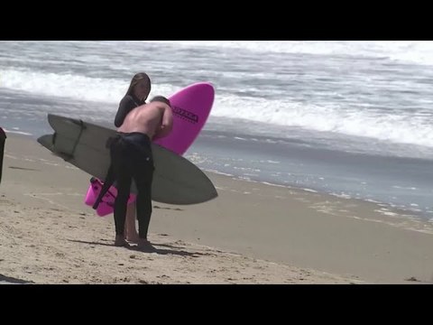 Californians return to LA County beaches as they reopen