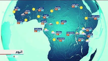 النشرة الجوية - 14/05/2020