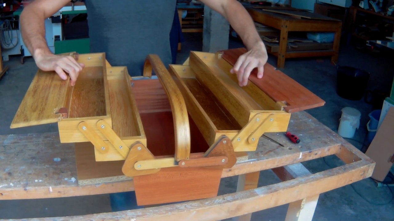 Faire une caisse à outil en BOIS