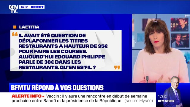 Qu'en est-il du déplafonnement des titres restaurants? BFMTV répond à vos questions