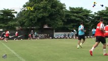 Robinho's amazing training session goal at Santos FC