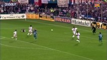 Il gol di Ronaldo contro il PSG nella finale della Coppa delle Coppe del 1997