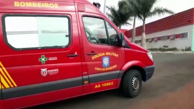 Homem é levado à UPA Veneza ao sofrer queda na marginal da BR-277