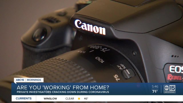Private investigators being hired to check on executives working from home