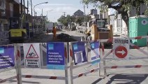 Malena Galmarini y Martín Insaurralde recorrieron obra en Ingeniero Budge y firmaron un acuerdo para extender agua y cloaca para Lomas de Zamora