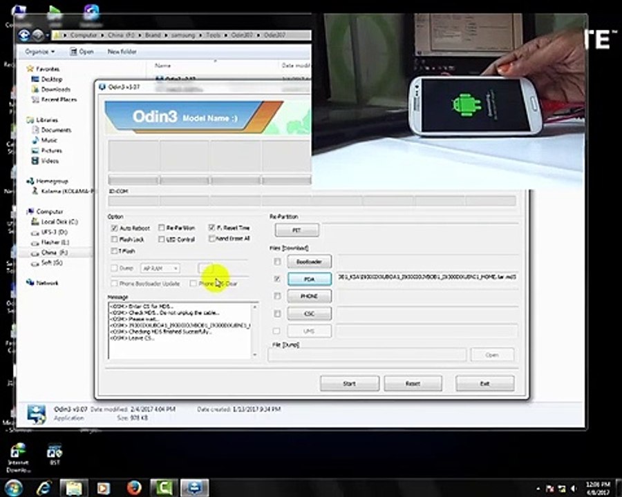 Samsung GT-i9300i flash done