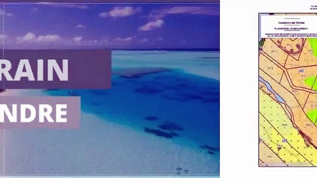 A vendre un terrain de 3,6 Hectares C/Mont. à Tahaa. (Vue Bora Bora)