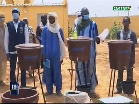 ORTM / Lutte contre le covid 19 - Remise des matériels et kits sanitaires aux autorités régionales de ménaka par l’UNICEF