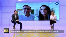 Video Gazmore, ku çifti improvizon restorant në shtëpi, me 3 personazhe-Shqipëria Live,30 Prill 2020