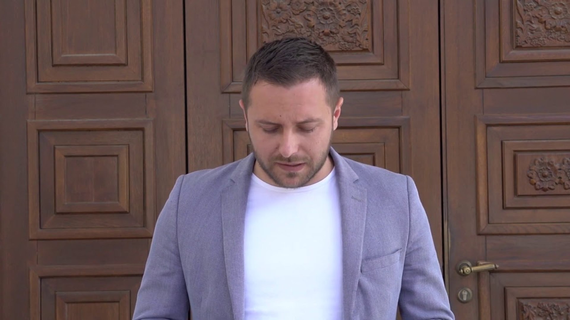⁣Претрес на магацинот со донации од семејството на лидерот на СДСМ