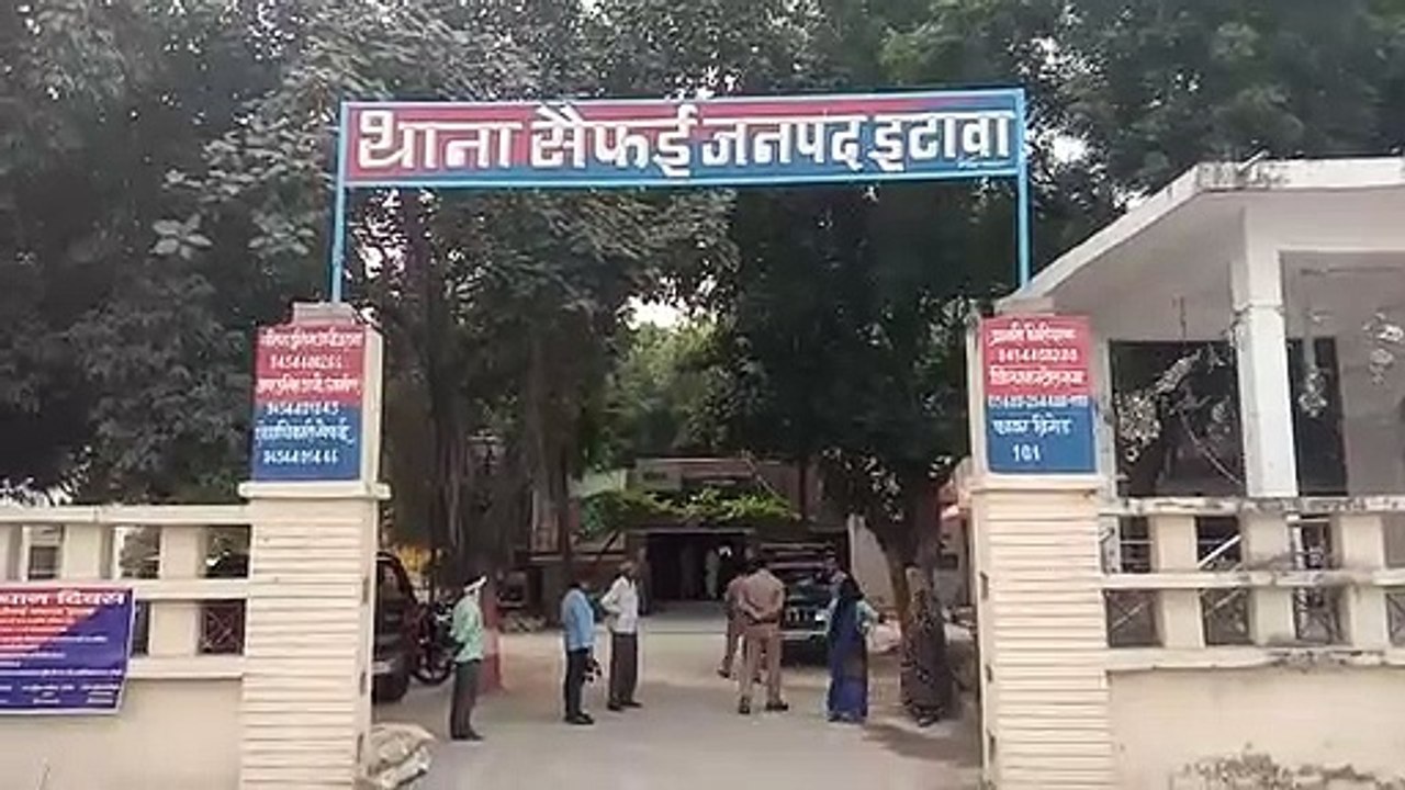 सैफई पुलिस ने धारा 151 के तहत 2 लोगों पर की कार...