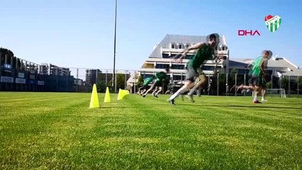 SPOR Bursaspor antrenmanlara devam ediyor