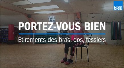 Portez-vous bien : étirements contre les tensions du dos, des épaules, des fessiers