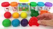 Learn Colors with Play Doh Transportations Toys Car Train Helicopter Drum Track Peppa Pig