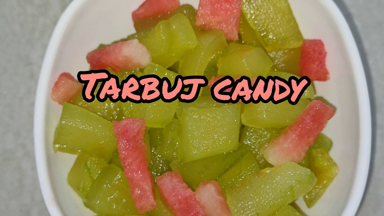 Watermelon candy