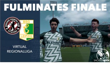 Packende Schlussphase: BFC Dynamo trifft auf Chemie Leipzig in der Virutal Regionalliga