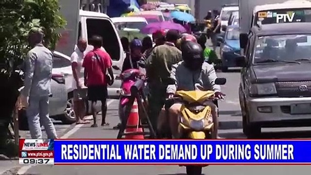 Residential water demand up during summer; NWRB hiked water allocation for concessionaires