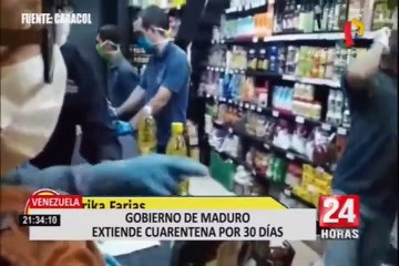 Venezuela: extienden por 30 días más el estado de alarma por coronavirus