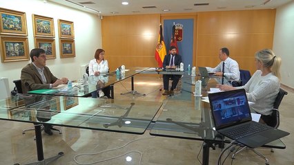 Reunión del Consejo de Gobierno de Murcia