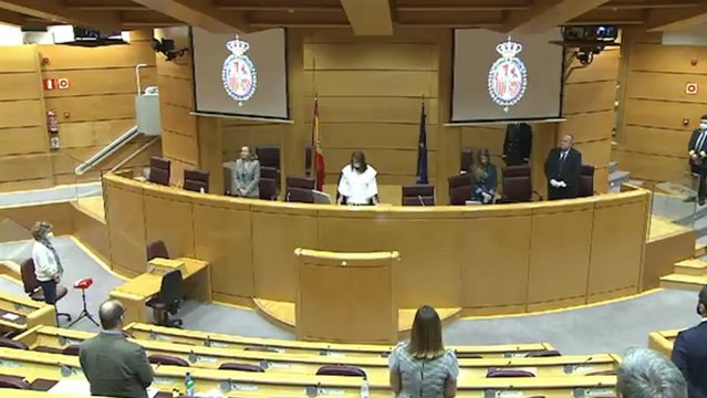 Minuto de silencio en la Comisión de Asuntos Económicos
