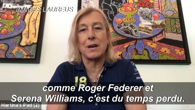 Navratilova: Pour Roger Federer et Serena Williams, c'est du temps perdu