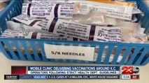 Mobile vaccination clinic is operating in Kern County