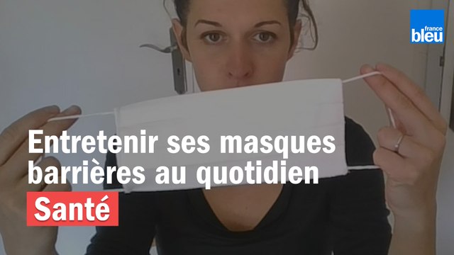 Les masques barrières au quotidien : une infirmière vous répond