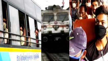 சிறப்பு ரெயில் மூலம் அனுப்பி வைக்கப்பட்ட தொழிலாளர்கள்