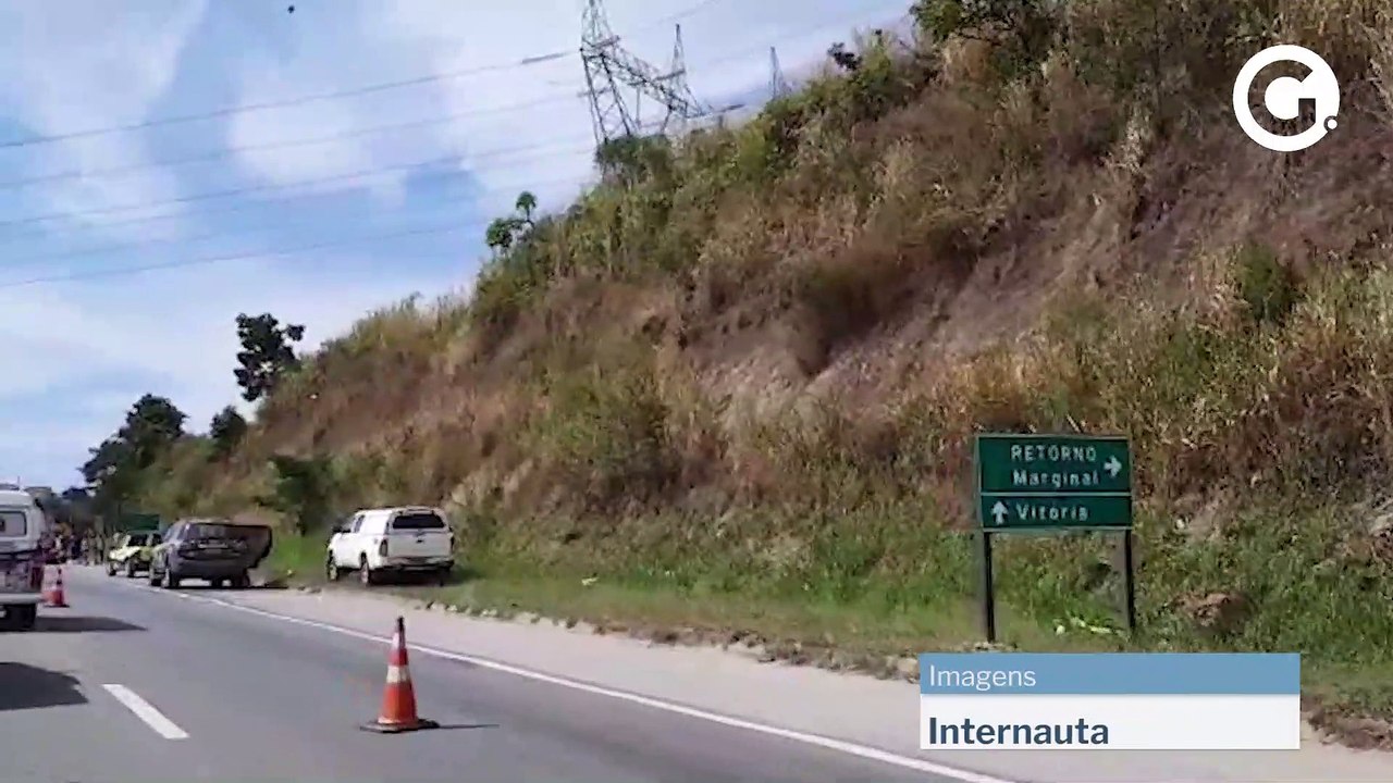 Acidente na BR 101, em Viana
