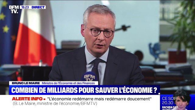 Bruno Le Maire: Nous assumons ce choix de la dette plutôt que des faillites